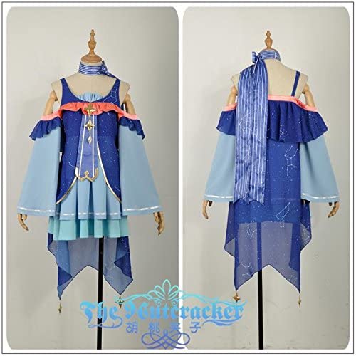 ボーカロイド 雪ミク 風 コスプレ衣装衣装 アニメ ハロウィンサイズオーダーも対応