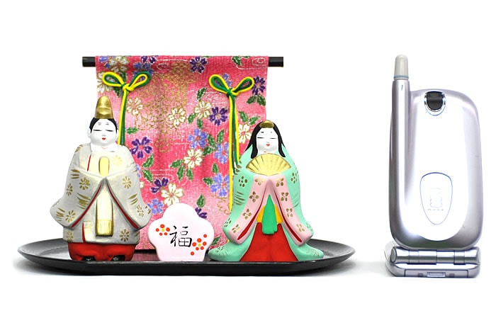 【雛人形】【E203】親皇雛几帳飾りおひな祭りのお飾りにもピッタリ【ひな人形】【新作】【秀光】【限定品】