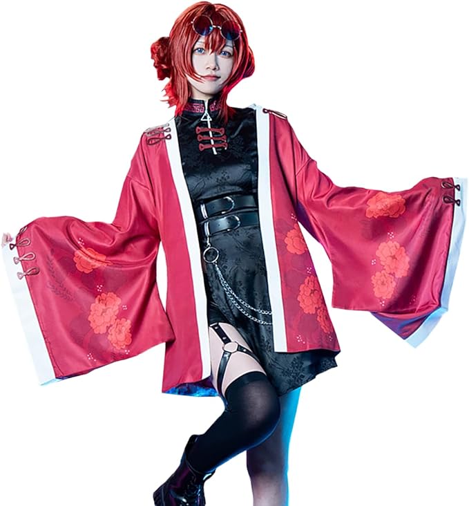 にじさんじ コスプレ衣装アンジュ カトリーナ コスプレ衣装 チャイナドレス 中華服 ウィッグ 靴追加可 Ange Katrina コスプレ 衣装 VTuber バーチャル ハロウィン