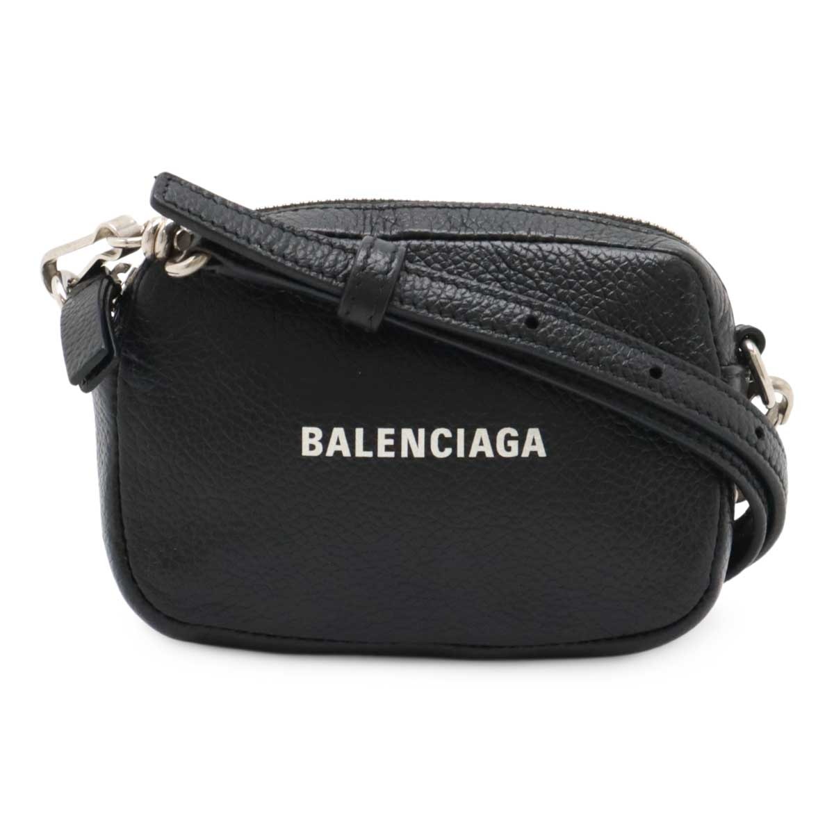 キャッシュミニポーチ CASH MINI POUCH ショルダーバッグ ポシェット 斜め掛け レザー ブラック 黒 64053