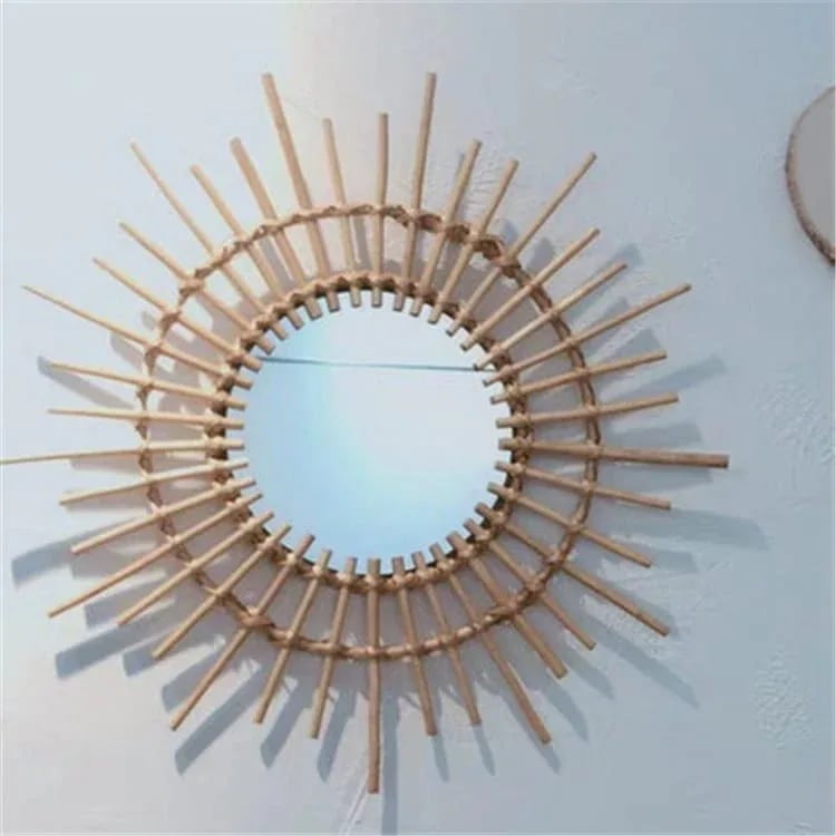 韓国ファッション 鏡 クリエイティブ 装飾 牧歌的なスタイル 壁掛け