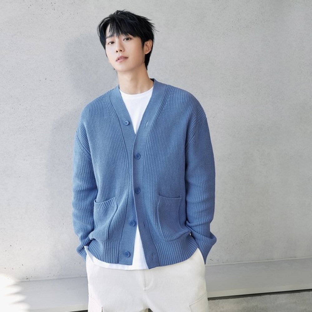 (マインドブリッジ) セミオーバーフィットカーディガン MYCD2170