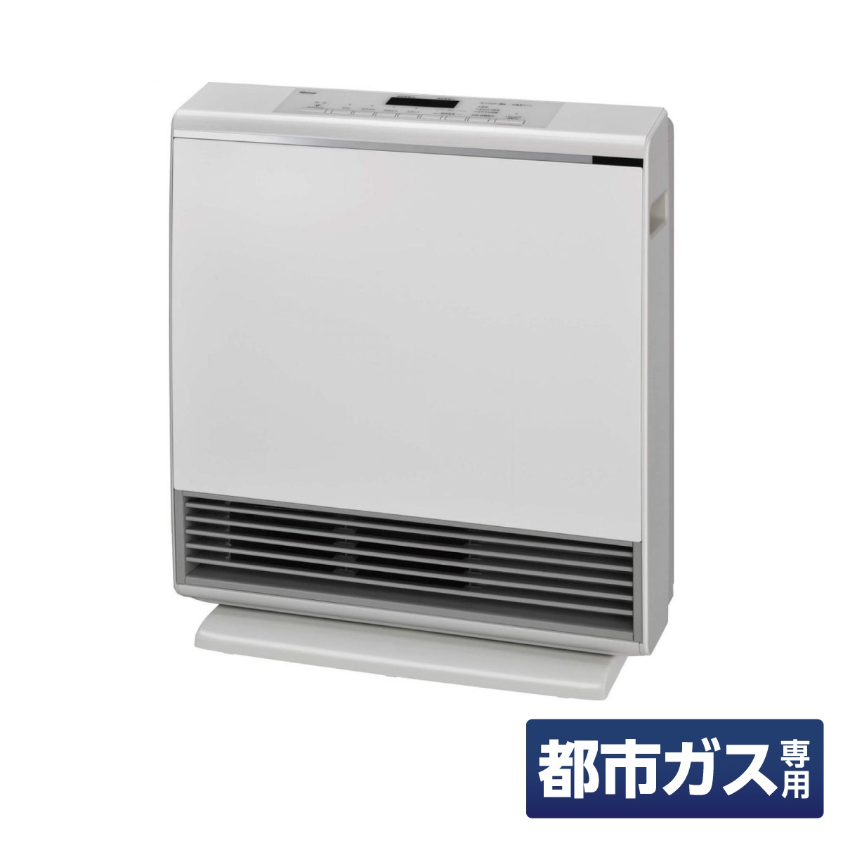 リンナイ(Rinnai) ガスファンヒーター A-style(エースタイル) RC-A4401NP-MW マットホワイト 【都市ガス用】　速暖 プラズマクラスターcm　裏貼