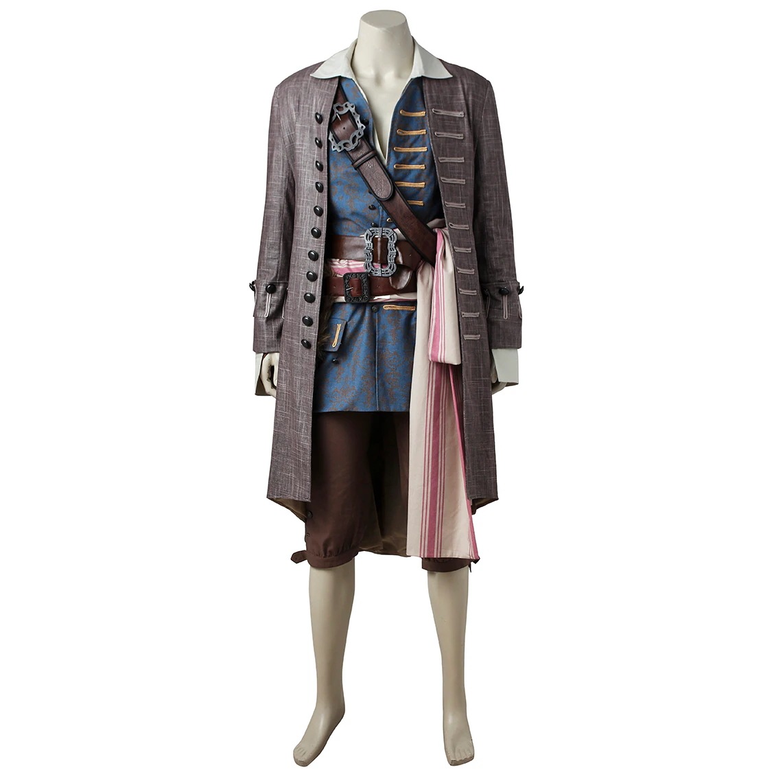 パイレーツオブカリビアン ジャックスパロウ ステージ服 舞台 演出服 ハロウィン クリスマス イベント 変身 仮装 変装 制服 大人用