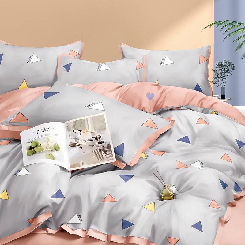 2024新型13372ジェット全綿プリントラウンド3点セット