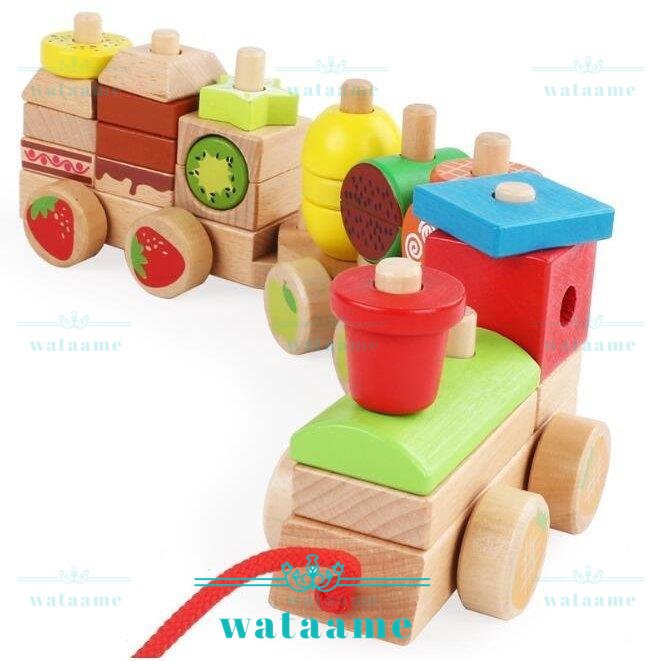 車おもちゃ 知育玩具 新品本物 形状認識 色認識 啓蒙教具 積み木 男の子 女の子 誕生 メーカー再生品 ツールボックス 木製