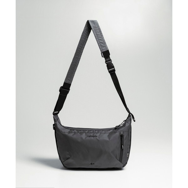 +Phenix プラスフェニックス POZ26010A SN80 EXPAND SHOULDER BAG 6+ gray ショルダーバッグ