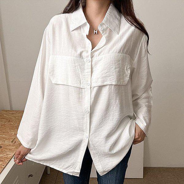 HスタイルJBトレドシャツ レディース 春シャツ レディース ロングシャツ ブラウス NB