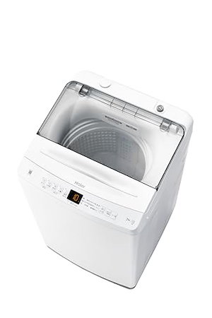 ハイアール(Haier) JW-U70B(W)ホワイト 洗濯容量７kg全自動洗濯機 槽風乾燥 除菌コース お急ぎコース シワケア脱水 毛布洗い
