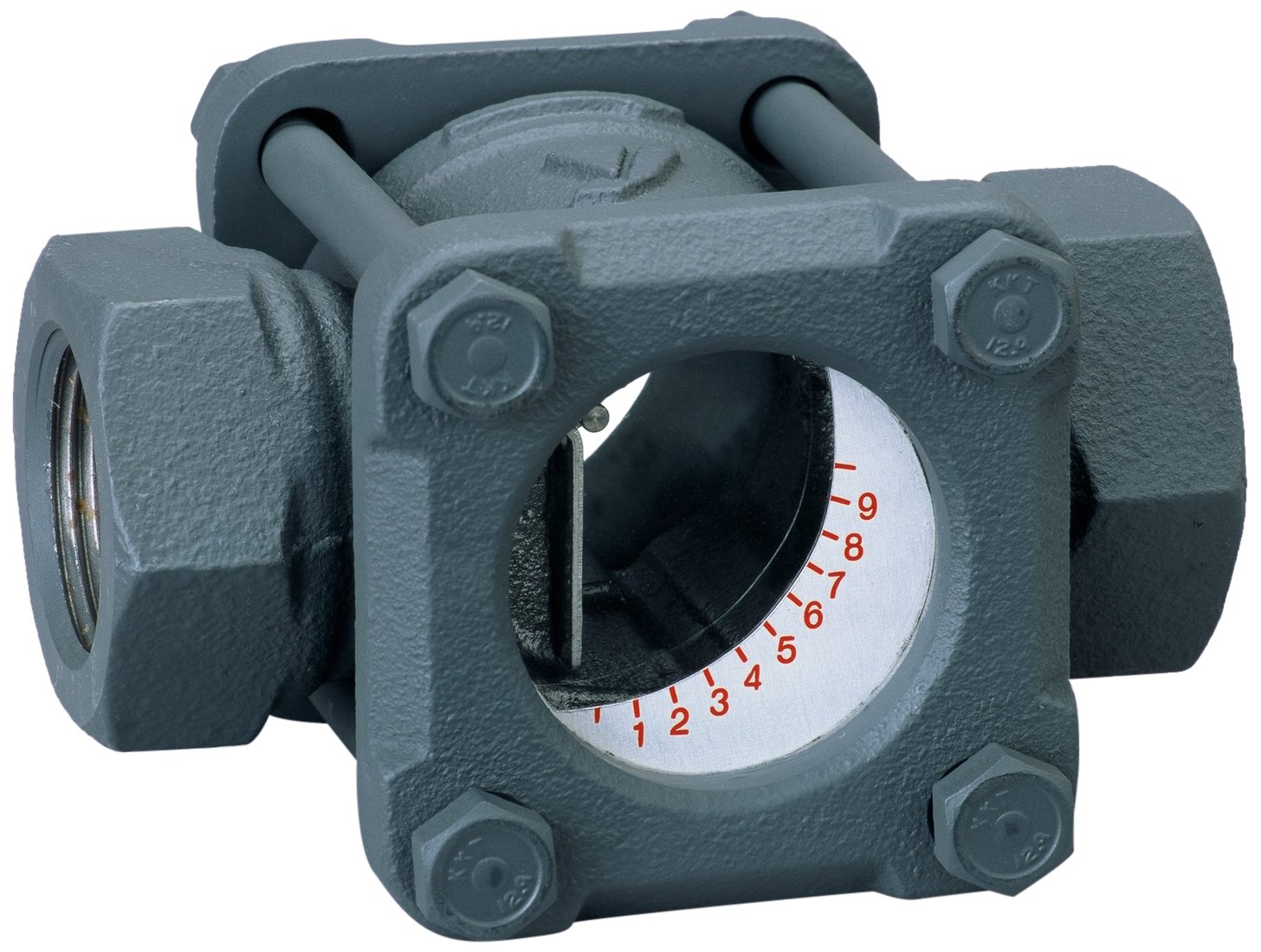 ヨシタケ サイトグラス フラップ式 FCD製 最高圧力1.0MPa ねじ込み接続 接続口径15A 本体FCD450 最高温度150℃ 型式SF-1S 15A