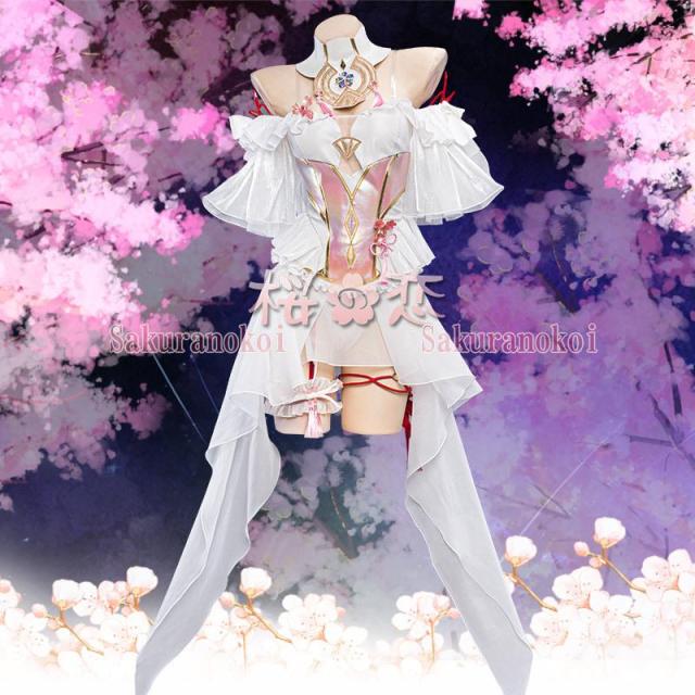 原神 げんしん genshin Eula 稲妻 八重 神子 やえ みこ Miko Yae 花嫁 コスプレ 衣装 cosplay イベント パーティー コスチューム 変装 仮装 uw1606