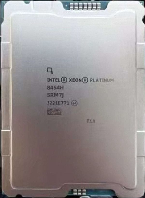 Intel Xeon Platinum 8454H 32C 64T 2.1GHz LGA4189 82.5MB 270W 8S 4800MT/S 125,000円