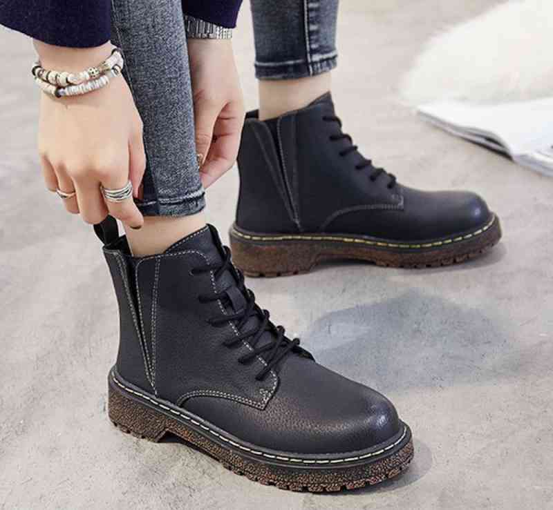 ブーツ レディース ヒール 防寒 きれいめ 秋 ローヒール 革 春 兼用 フロント 撥水 軽量 夏 おしゃれ 軽い レザー ウォーキング 冬 防水 4E 歩きやすい ミドル スニーカー ミドル丈 滑ら