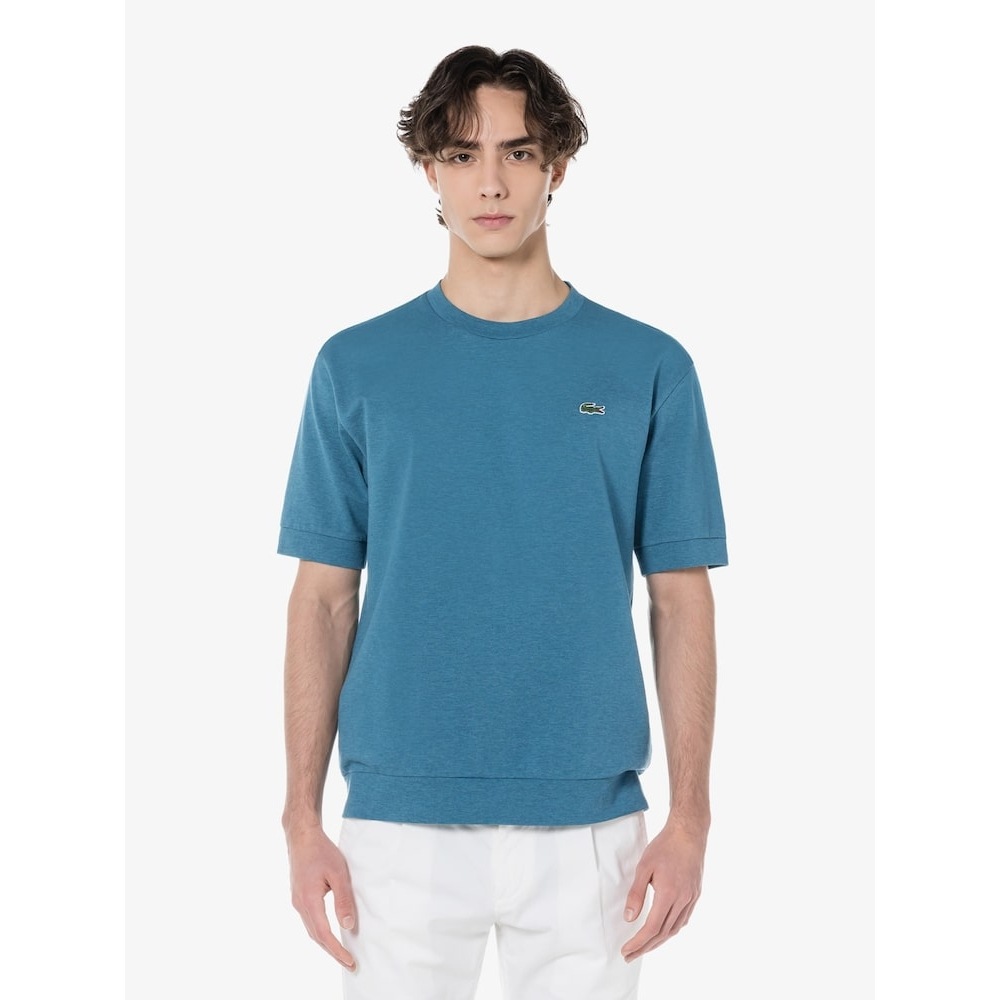 ラコステメンズオーバーフィットオットマンソリッド T シャツ TH542E-54G IY4 Q2NTH542E-54GIY4