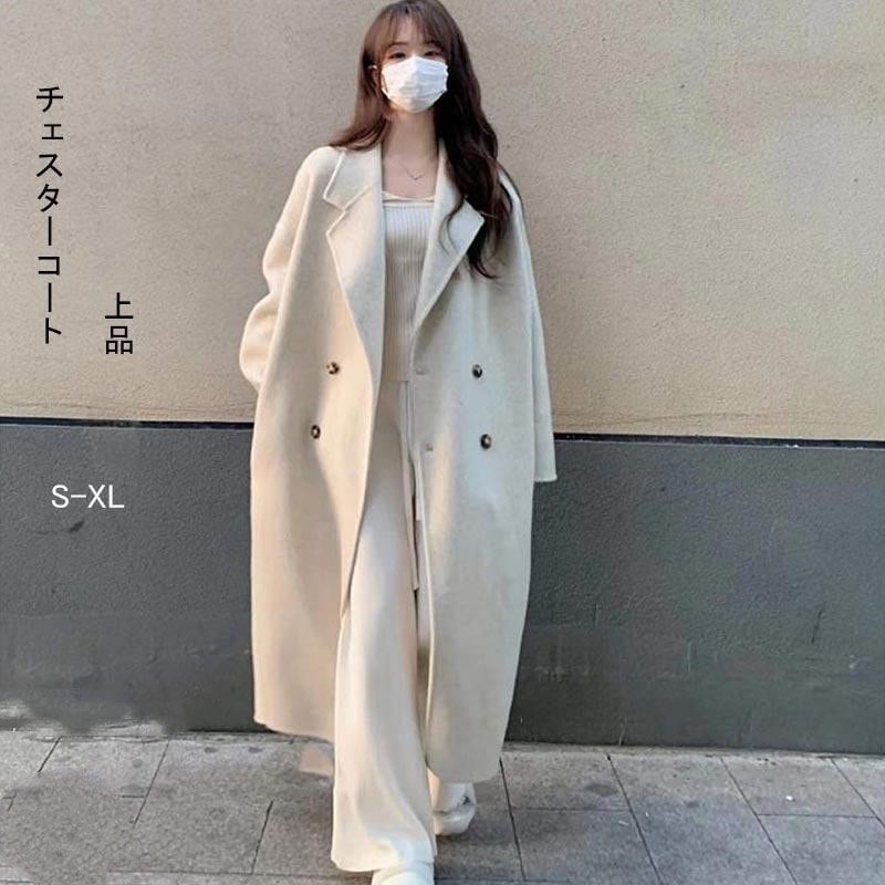 の入荷 ラシャコート ラシャ ロングコート コート レディース ロング丈 マキシ丈 無地 長袖 アウター チュニック 折り襟 大きい シンプル カジュアル 冬