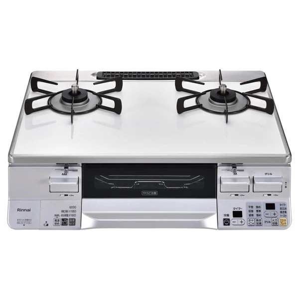 ガスコンロ 都市ガス 2口 右強火力 59cm RTS65AWK3RGA-WR-13A ラクシエ