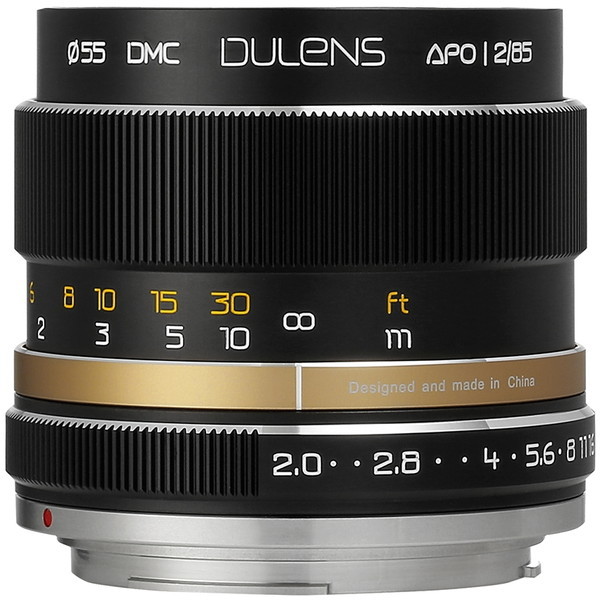 毒鏡 DULENS APO 85mm F2 ニコンFマウント (ブラック) [交換レンズ]