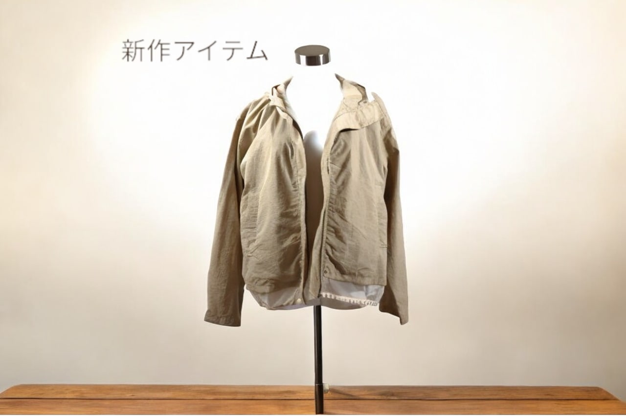 オーガンジーマウンテンパーカー（ベージュ）