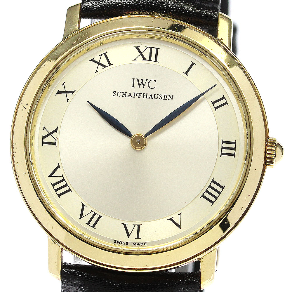 IWC IWC SCHAFFHAUSEN 2009 ポートフィノ Cal.1852 手巻き メンズ _754174【ev20】【中古】