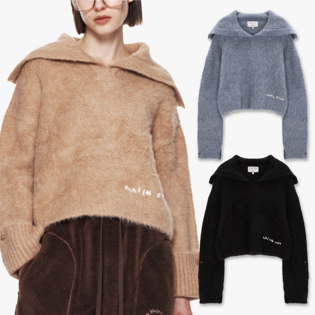 PLUFFY SAILOR KNIT CARDIGAN