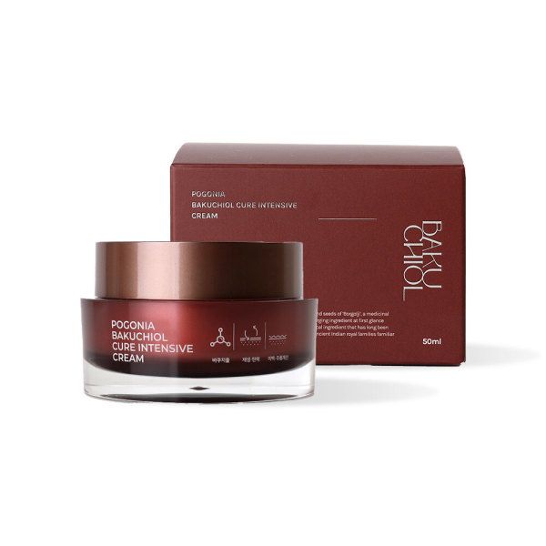 ポゴニアバクチオール インテンシブクリーム 50ml バクチオール 5,000ppm + 低分子コラーゲン / 栄養/水分/軽い剤形 + マスクパックをプレゼント