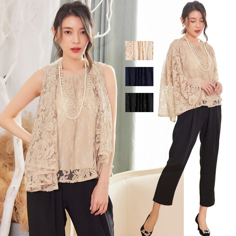 パーティードレス パンツスタイル パンツドレス セットアップ パンツスーツ 結婚式 ドレス フォーマルドレス 二次会 ケープ G88258