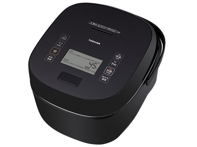 TOSHIBA　東芝　10合炊き　圧力IH炊飯ジャー　炊飯器　真空圧力IH RC-18KGW(K) [グランブラック] /【送料区分Mサイズ】