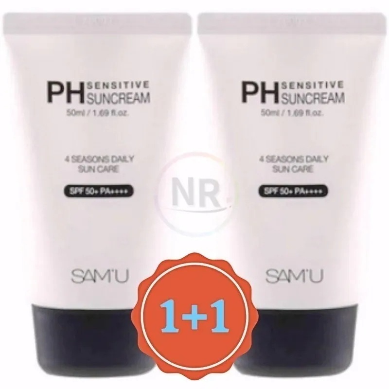 1+1 PHセンシティブサンクリーム, 50ml