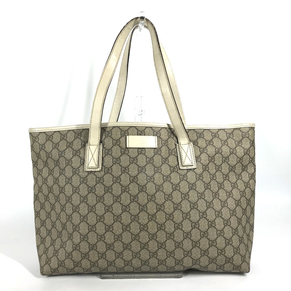 ショルダーバッグ 211137 GGスプリーム カバン トートバッグ 肩掛け GGスプリームキャンバス ベージュ