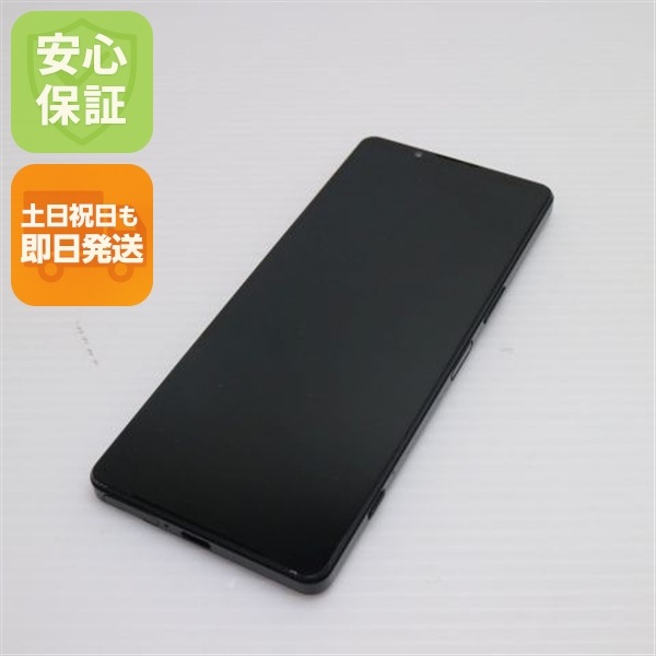 美品 Xperia 1 IV SOG06 ブラック スマホ 白ロム 中古 土日祝発送OK 106