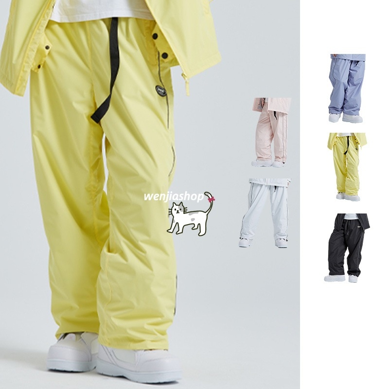（1～3日で出荷）スノーボードウェア パンツ 単品 レディース メンズ ボトムス ズボン スキーウェア ロングパンツ 韓国風 男女兼用 スノボウェア スノボーウェア スノーウェア 防水防寒防雪保温防風