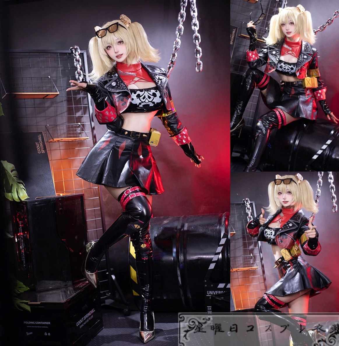 在庫品 ゼンレスゾーンゼロ バーニス・ホワイト コスプレ衣装 コスチューム