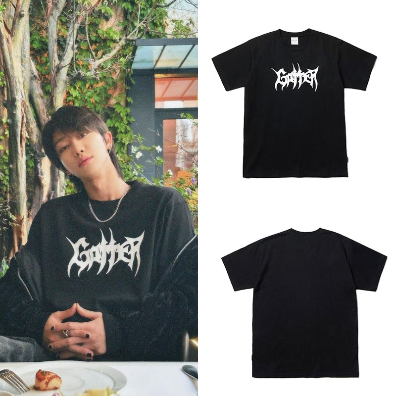 [SEVENTEENディエイト着用] GOTTER BIG LOGO T-SHIRT_BK/正規品 /ユニセックス
