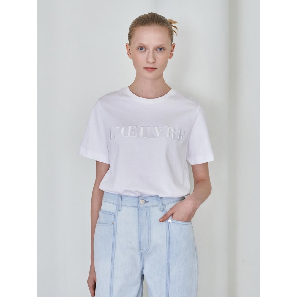 ロヴル 刺繍ベーシックTシャツ(23Summer ver.) SW3XE021 3color