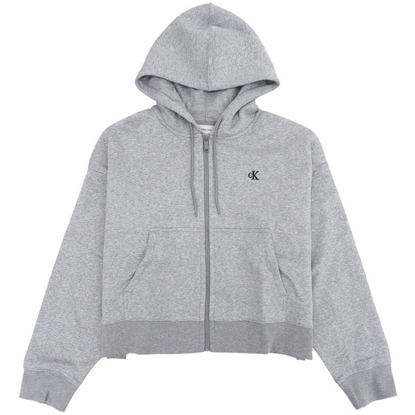 カルバンクライン スウェットパーカー レディース アウトレット L グレー 47A216G-030L CALVIN KLEIN