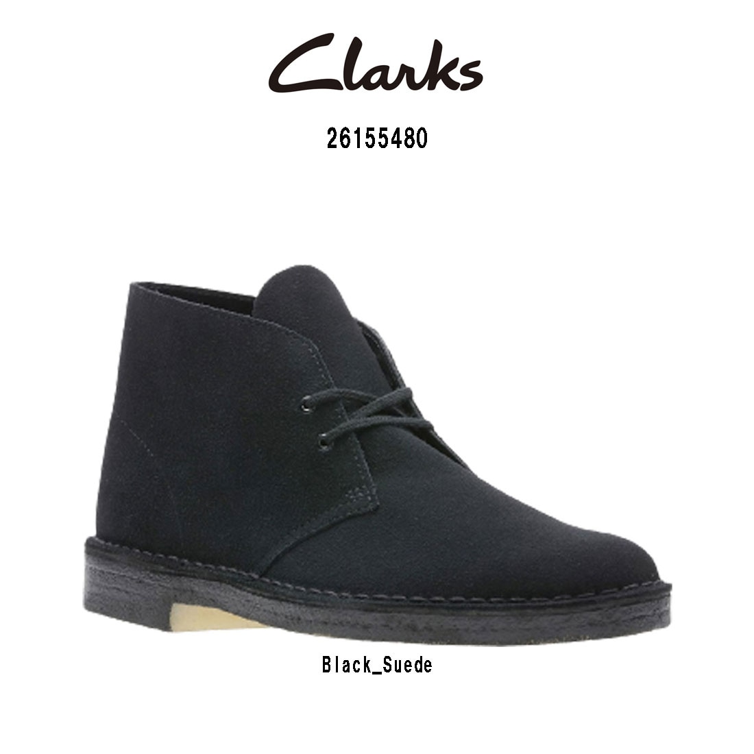 CLARKS チャッカブーツ デザートブーツ スエード スタンダード シューズ ハイカット メンズ DESERT BOOT 26155480