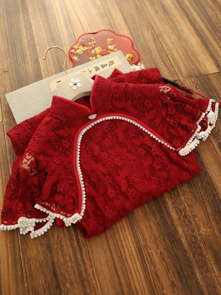 2025夏改良型ウェディングチャイナドレスウェアヤングスタイルデイリーガールレトロ中華民国スタイル