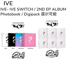 IVE THE 2nd EP IVE SWITCH / photobook ver, Digipack ver メンバー選択可能