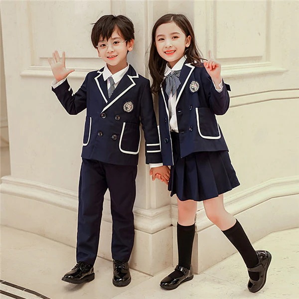超目玉 卒業式 制服 スーツ 5点セット 入学式 女の子 男の子 紺 ジュニアスーツ 90 100 110 120 130 140 150 160 170 180 キッズ 子供スーツ カジュアル 6,449円