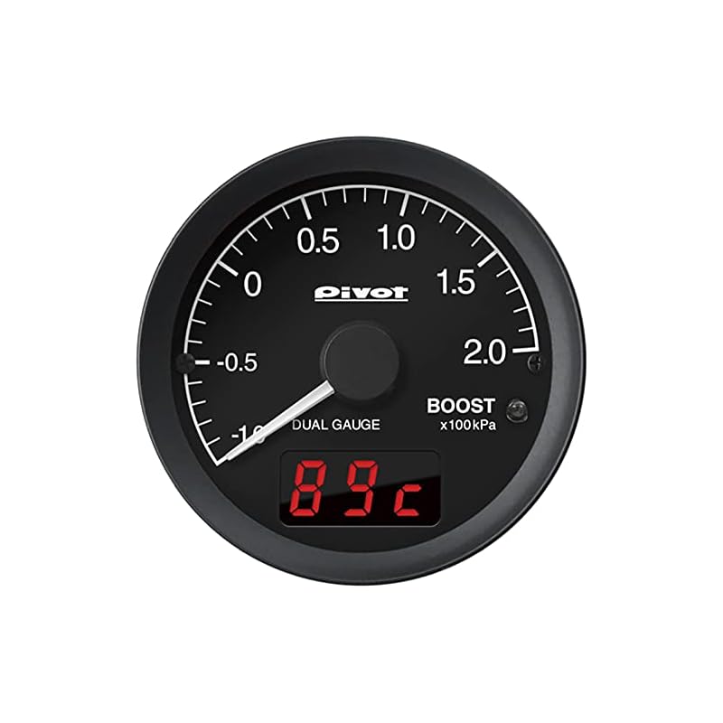【3日以内発送】PIVOT (ピボット) メーター【 DUAL GAUGE RS 】ブースト計 DRXB