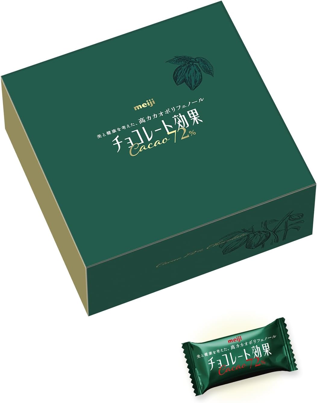 チョコレート効果 明治 カカオ72%大容量ボックス 1kg