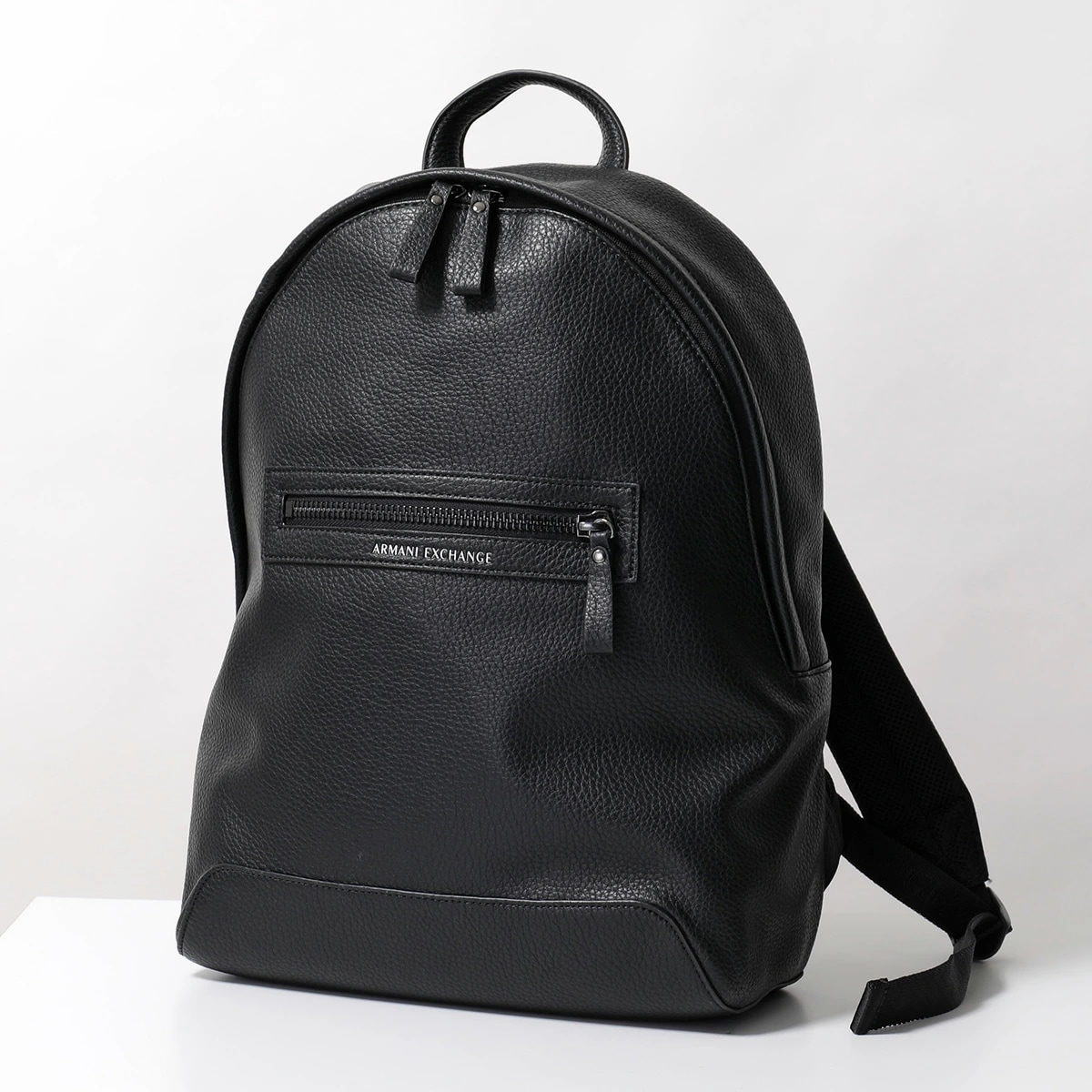 A/X ARMANI EXCHANGE アルマーニ エクスチェンジ バックパック 952674 4F872 メンズ エコレザー ロゴ リュック 鞄 00020 BLACK