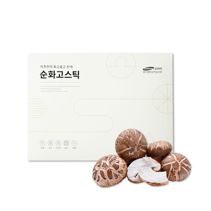 CYSO ハイ農場 花どんこシイタケスティック30包入り シイタケ お茶 花どんこ スティック 健康飲料 健康茶 健康食品 免疫 韓国産 韓国食 プレゼント お土産 人気 両親プレゼント