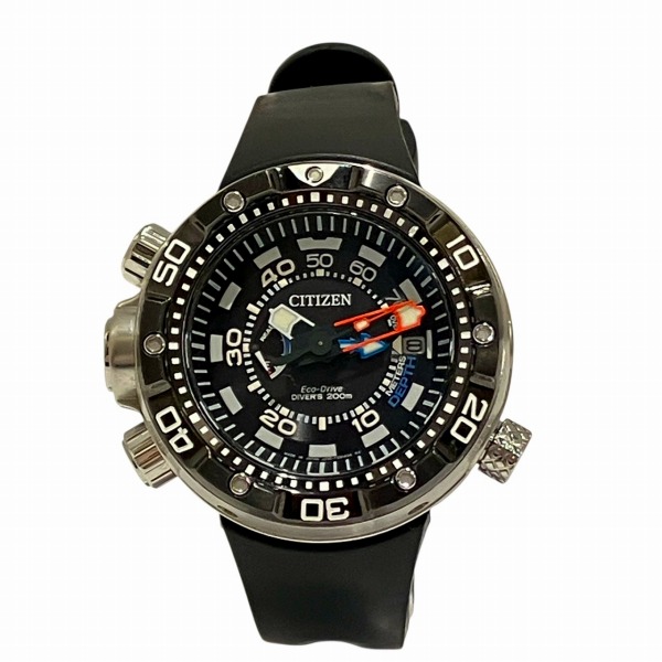 シチズン プロマスター アクアランド エコドライブ BN2024-05E ソーラー腕時計【中古】