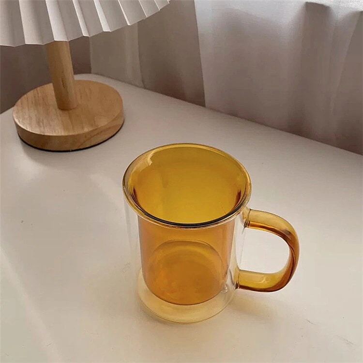 韓国ファッション シンプル ガラス 家庭用 ウォーターカップ カップ レトロ カジュアル 大人気 母の日 母の日-0003581