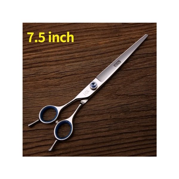 フェニスプロフェッショナル日本440c 7.5インチ8インチ左手ペットグルーミングカッター切断ハサミ 7.5 inch