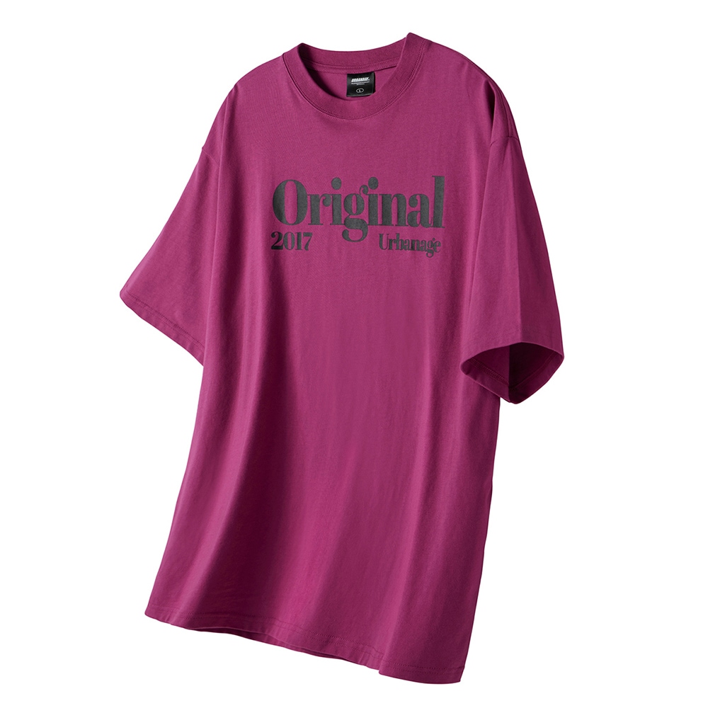 Original Urban Age 2017 Oversized Short-Sleeved_Magenta Pink