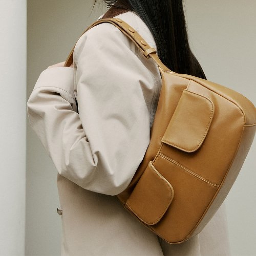 ル・アボンヌイボンヌバッグ_キャメル