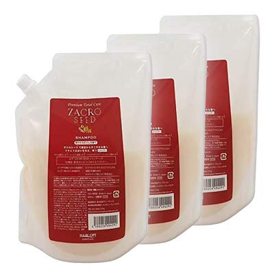 【Qoo10最安値挑戦】 サニープレイス 輝髪 ザクロシードシャンプー 詰替用 1800ml (600ml×3) 美容室専売品 カラーケア ダメージ補修 ノンシリコン