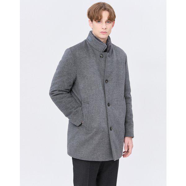 [24FW] [定番商品] グレーメランジ ウールカシミア混紡ジャンパー WMJU4D051G2